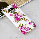 Lichtgevende Rosa Multiflora bloempatroon schokbestendige TPU beschermhoes voor Huawei Mate 20 Pro