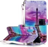 Magisch 3D Helder Gekleurd Tekening Patroon Horizontale Flip PU Leren Case met Houder & Kaartsleuven & Portemonnee & Fotolijst voor Huawei P30 Pro (Iron Tower)