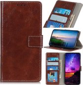 Retro Crazy Horse Texture Horizontale Flip Leren Case voor iPhone 11 Pro Max, met Houder & Kaartsleuven & Fotolijst & Portemonnee (Bruin)