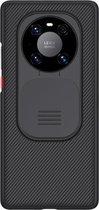 Voor Huawei Mate 40 Pro NILLKIN Zwarte Spiegel Serie Camshield Volledige Dekking Stofdicht Krasbestendig Mobiele Telefoon Case (Zwart)