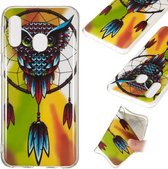 Noctilucent TPU Soft Case voor Galaxy A20e (Owl)