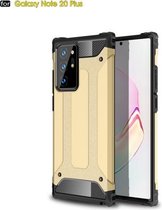 Voor Samsung Galaxy Note20 Ultra Magic Armor TPU + PC combinatiebehuizing (goud)