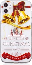 Voor iPhone 11 Christmas Pattern TPU beschermhoes (Bell)