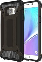 Voor Galaxy Note 5 / N920 Tough Armor TPU + PC combinatiebehuizing (zwart)