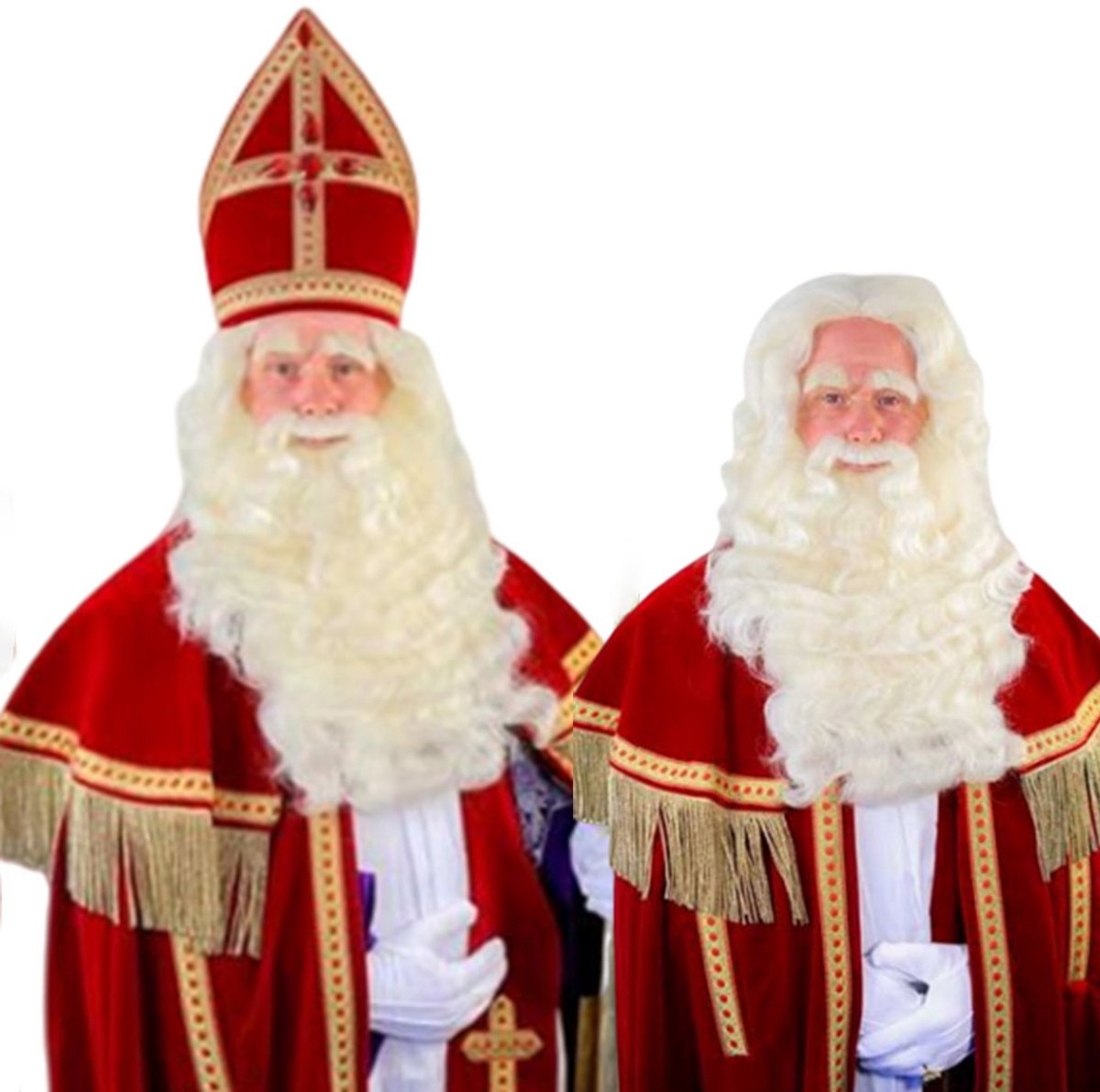 Baardstel TV-Sint buffel(yak)deluxe lang