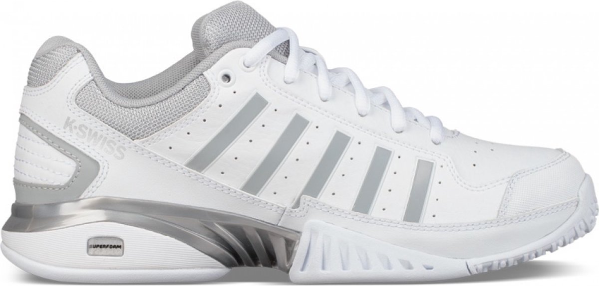 K•Swiss RECEIVER IV OMNI - WHITE/HIGHRISE - Tennisschoenen | bol.com