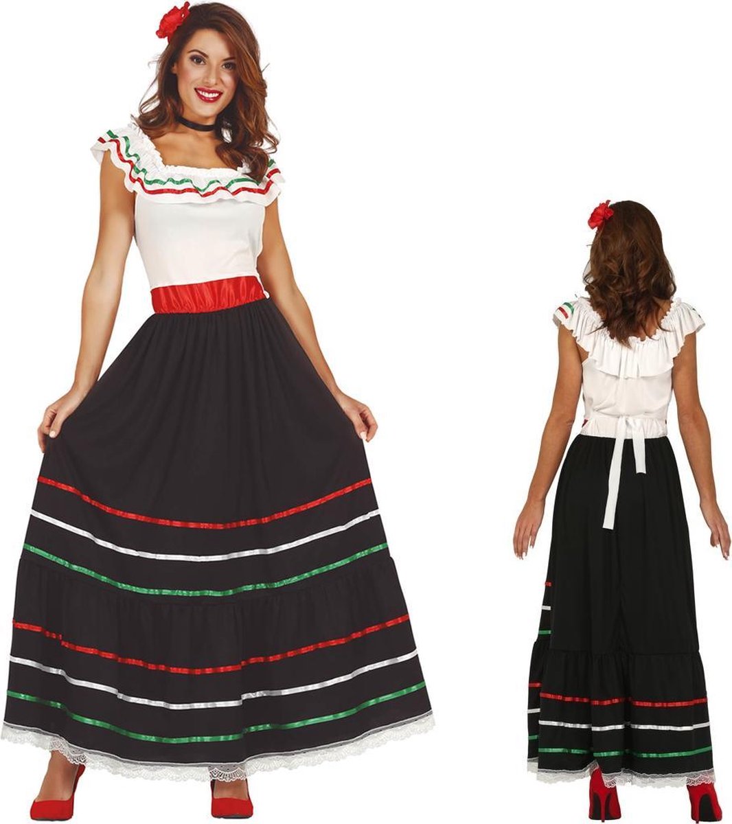 dun Whirlpool troosten Mexicaanse jurk dames kopen. | bol.com