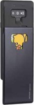 GOOSPERY Sky Slide Bumper TPU + PC Case voor Galaxy Note9, met kaartsleuf (zwart)