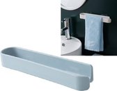 Multifunctioneel keukenhanddoekenrek Plastic omslag Opbergrek Potafdekking (blauw)