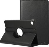 Voor Huawei MatePad T8 / C3 8 inch Litchi Textuur Horizontale Flip 360 Graden Rotatie Lederen Case met Houder (Zwart)