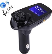 T11 Bluetooth FM-zender Auto MP3-speler met LED-display, Ondersteuning voor dubbele USB Charge & Handsfree & TF-kaart & U Disk Muziek Play-functie