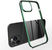 X-level Original Series Ultraslanke TPU-beschermhoes voor iPhone 12 Pro Max (groen)