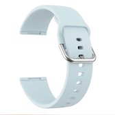 Voor Fitbit Versa 3 siliconen vervangende horlogeband (lichtblauw)