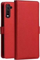 DZGOGO MILO-serie PC + PU horizontale lederen flip-hoes voor Galaxy Note 10, met houder en kaartsleuf en portemonnee (rood)