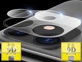 Voor iPhone 11 Pro 9D Transparante achteruitrijcamera Lensbeschermer Gehard glasfilmcombinatiepakketten