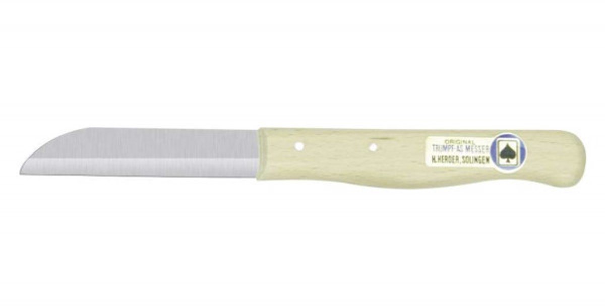 H.H schilmes blank hout recht rvs 10st