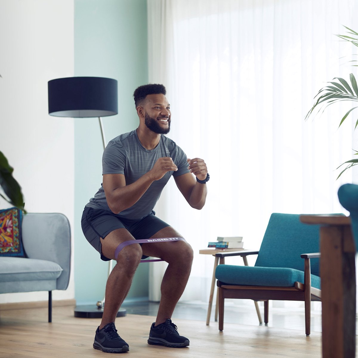 Basic-Fit Weerstandsbanden - Resistance Band - Fitness Elastiek - Booty  Bands - Set 5 | bol.com