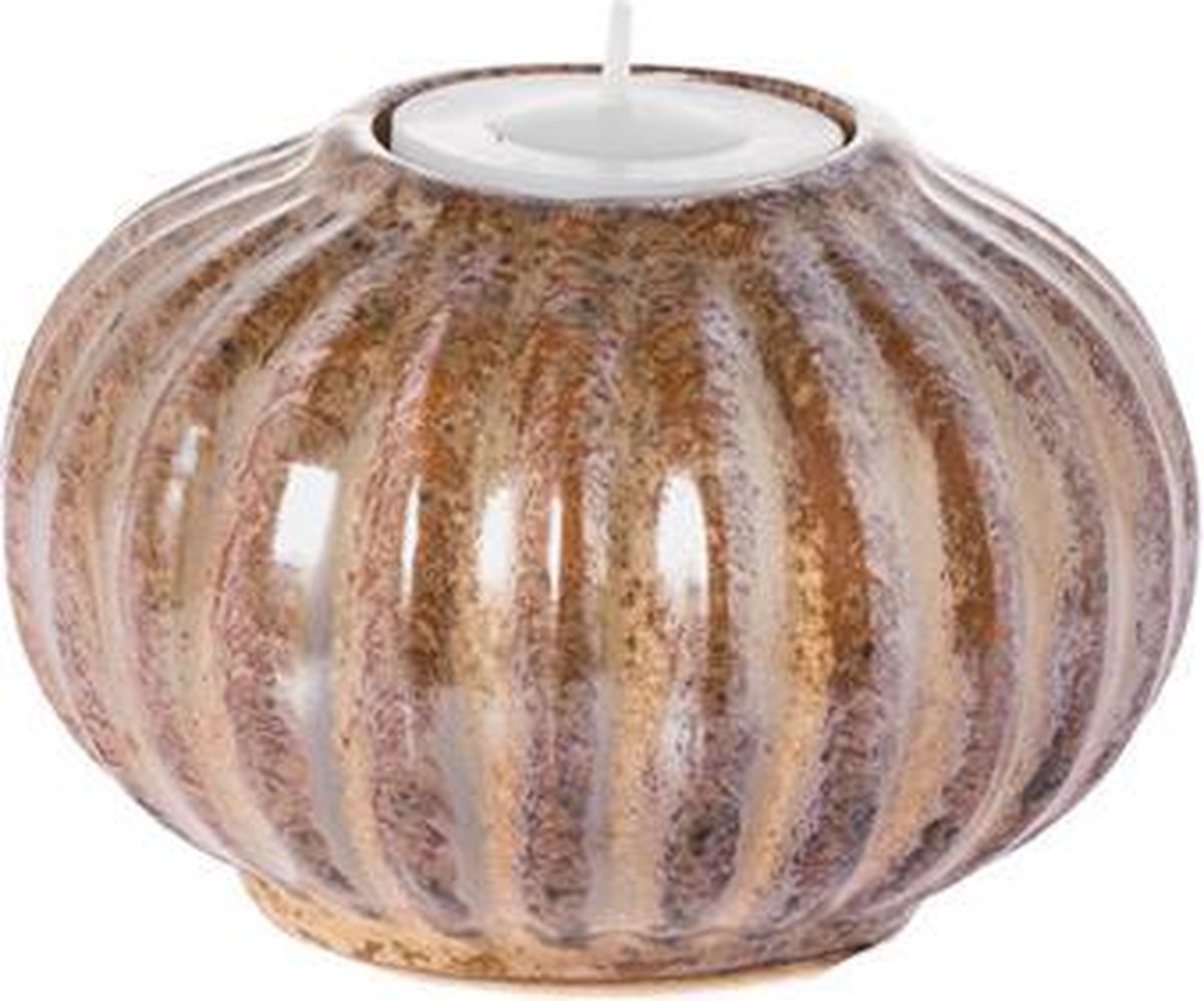 Riverdale Kandelaar Lynton bruin 10cm - Bruin
