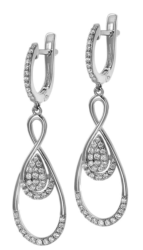 Orphelia Silver Orecchini Zo-6020/1 | Argento 925 | Eleganti A Cerchio | 1,3 X 0,9 Cm