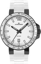 Jacques Lemans Sport Milano 1-1695G Horloge - Siliconen - Wit - Ø 42 mm