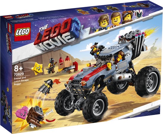 LEGO THE LEGO MOVIE Emmets en Lucy's vlucht buggy! 70829