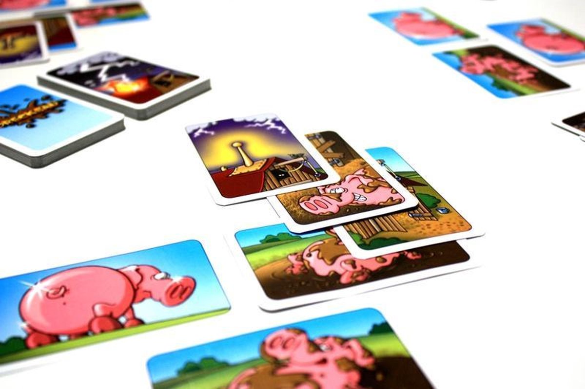 White Goblin Games - Moddervarkens - kinderspel - 2 tot 4 spelers - 15 minuten - Vanaf 7 jaar — afbeelding 11