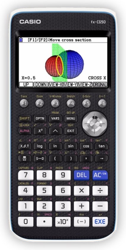 Casio fx-CG50 - Grafische rekenmachine - LCD kleurenscherm - Voorzien van  Nederlandse... | bol.com