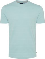 Tony | T-shirt structuur mintgroen