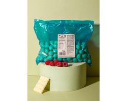 KoRo | Gevriesdroogde frambozen met witte chocolade 1 kg
