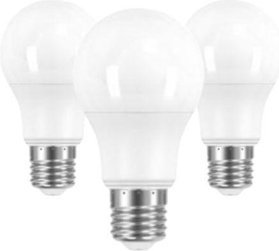 E27 LED-lamp 9W A60 (Set van 3) - Koel wit licht - Overig - Wit Froid 6000K - 8000K - SILUMEN