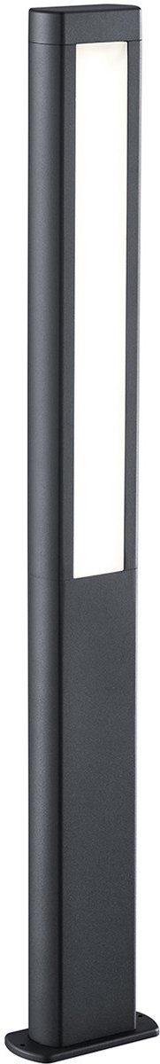 LED Tuinverlichting - Buitenlamp - Trion Rhinon XL - Staand - 10W - Mat Antraciet - Aluminium