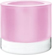 Theelichthouder - Waxinelichthouder Set - 12 stuks - Perle Roze - 6x7cm