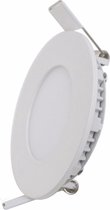 Inbouwspot LED Paneel Extra Plat 12W Rond WIT - - Blanc Froid 6000k - 8000k