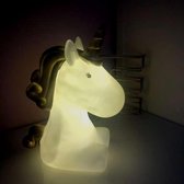 Nacht nachtlampje Unicorn XL LED 30cm batterijen