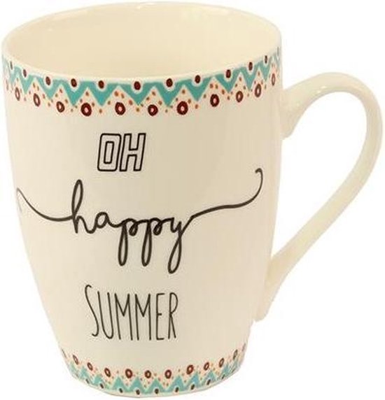 Mok New Bone China Happy summer