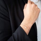 CLIC by Suzanne - Thinking of You - Goud - Dames Hartjes Armband
