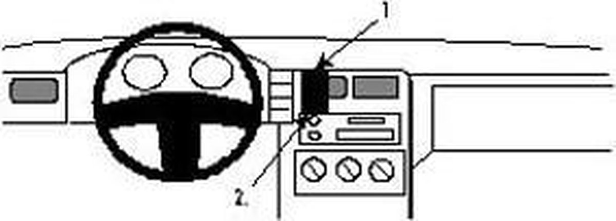 Brodit Proclip Center Mount (852058)