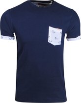 Deeluxe - Heren T-shirt - Oasis - Navy