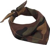 Urban Classics Bandana Camo Groen