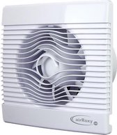 Badkamerventilator met Vochtsensor en Timer 120 mm wit - pRemium120HS