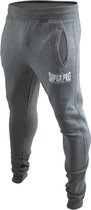 Super Pro Jogging Pants Grijs/Wit Large