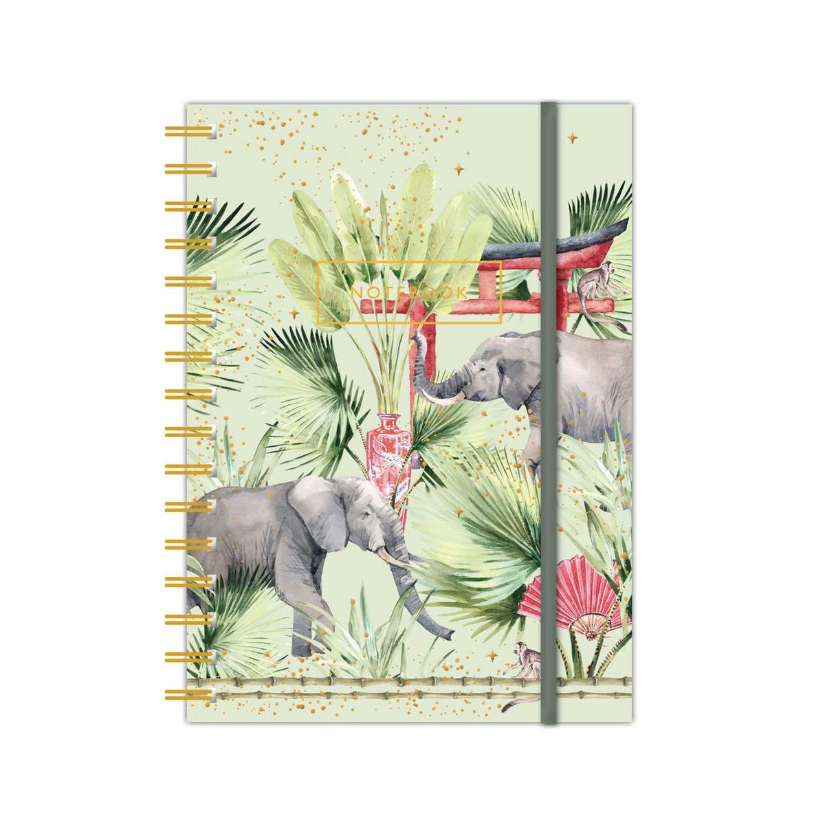 Creative Lab Amsterdam stationery - Notitieboek - Rituals Elephant design - A6 formaat