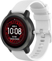 Shop4 - Garmin Forerunner 645 Bandje - Garmin Forerunner 645 Music Bandje - Siliconen Wit