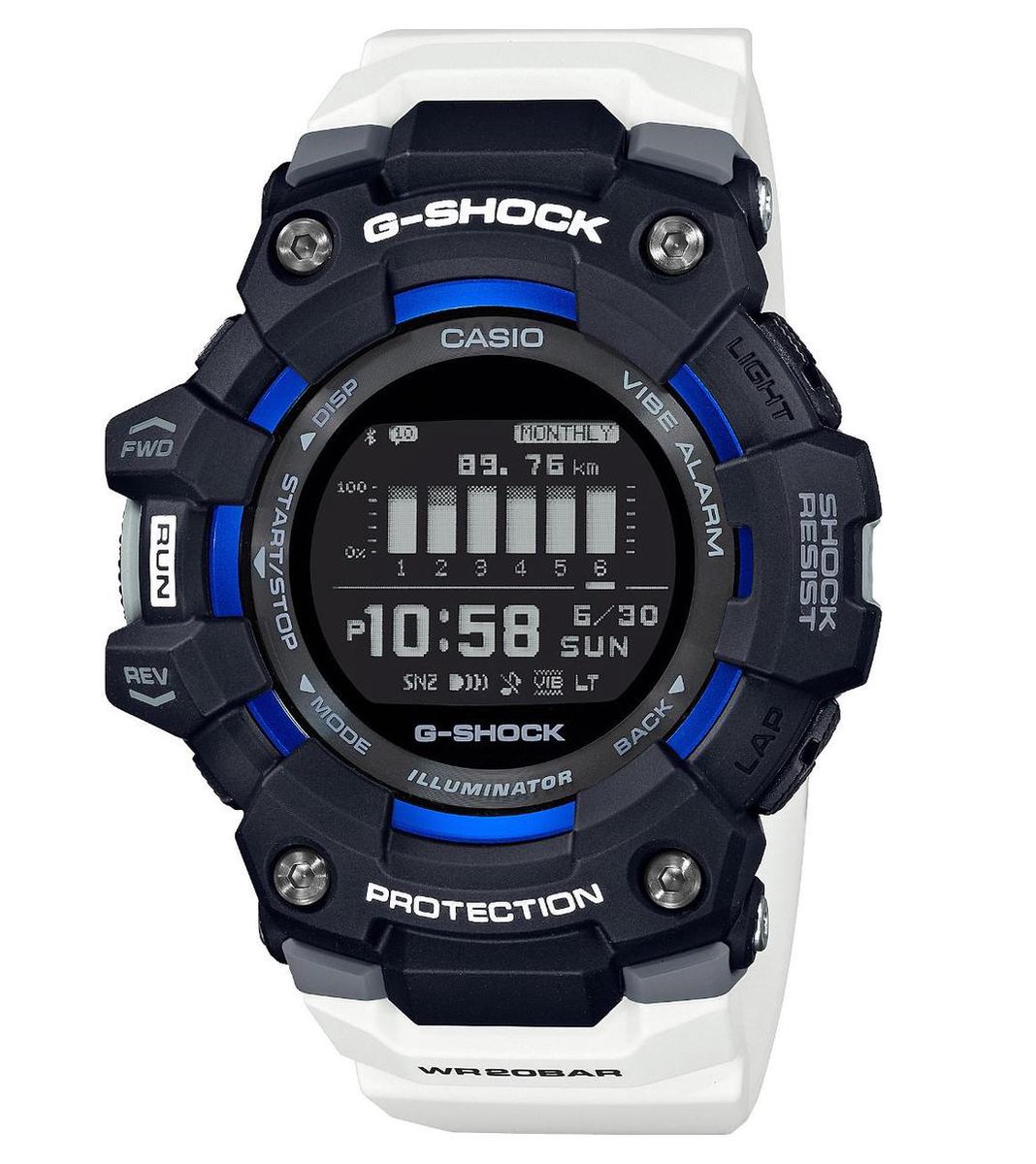 Casio G-Shock G-Squad GBD-100-1A7ER Dames Horloge - 48 mm