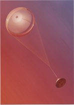 Swoosh Goes the Parachute (B), NASA Science - Foto op Forex - 30 x 40 cm