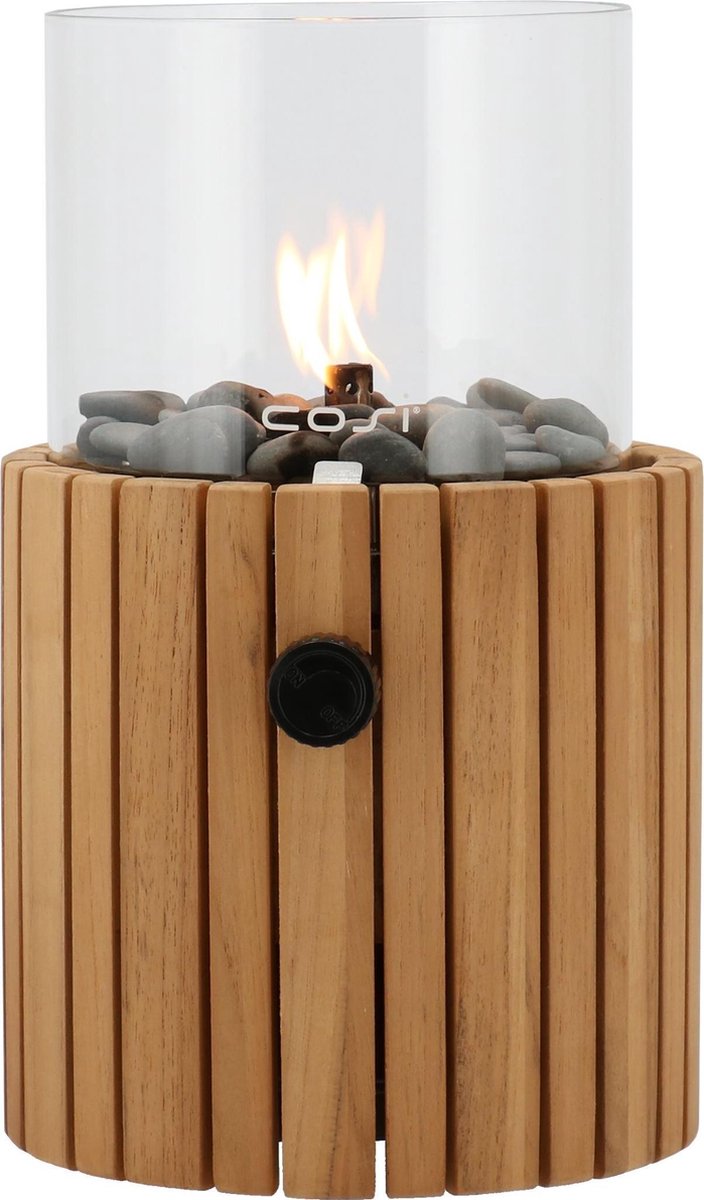 Cosi Fires Cosiscoop Gaslantaarn Timber - Hout - Bruin