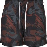 Urban Classics Zwemshorts -M- 80's Zwart