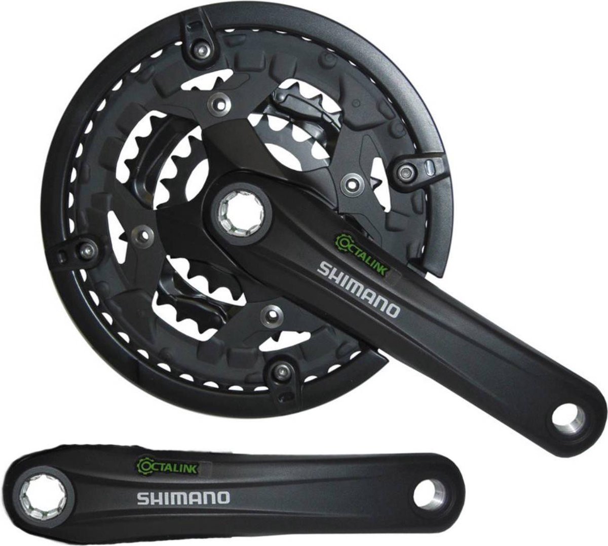 Shimano Trekking FC-T4010 Octalink Crankset 3x9-speed 44-32-22 tanden ...