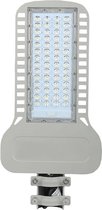 SAMSUNG - LED Straatlamp Slim - Nirano Unato - 100W - Natuurlijk Wit 4000K - Waterdicht IP65 - Mat Grijs - Aluminium