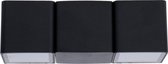 LED Tuinverlichting - Buitenlamp - Syxi Hiptro - 6W - Warm Wit 2700K - Rond - Mat Zwart - Aluminium
